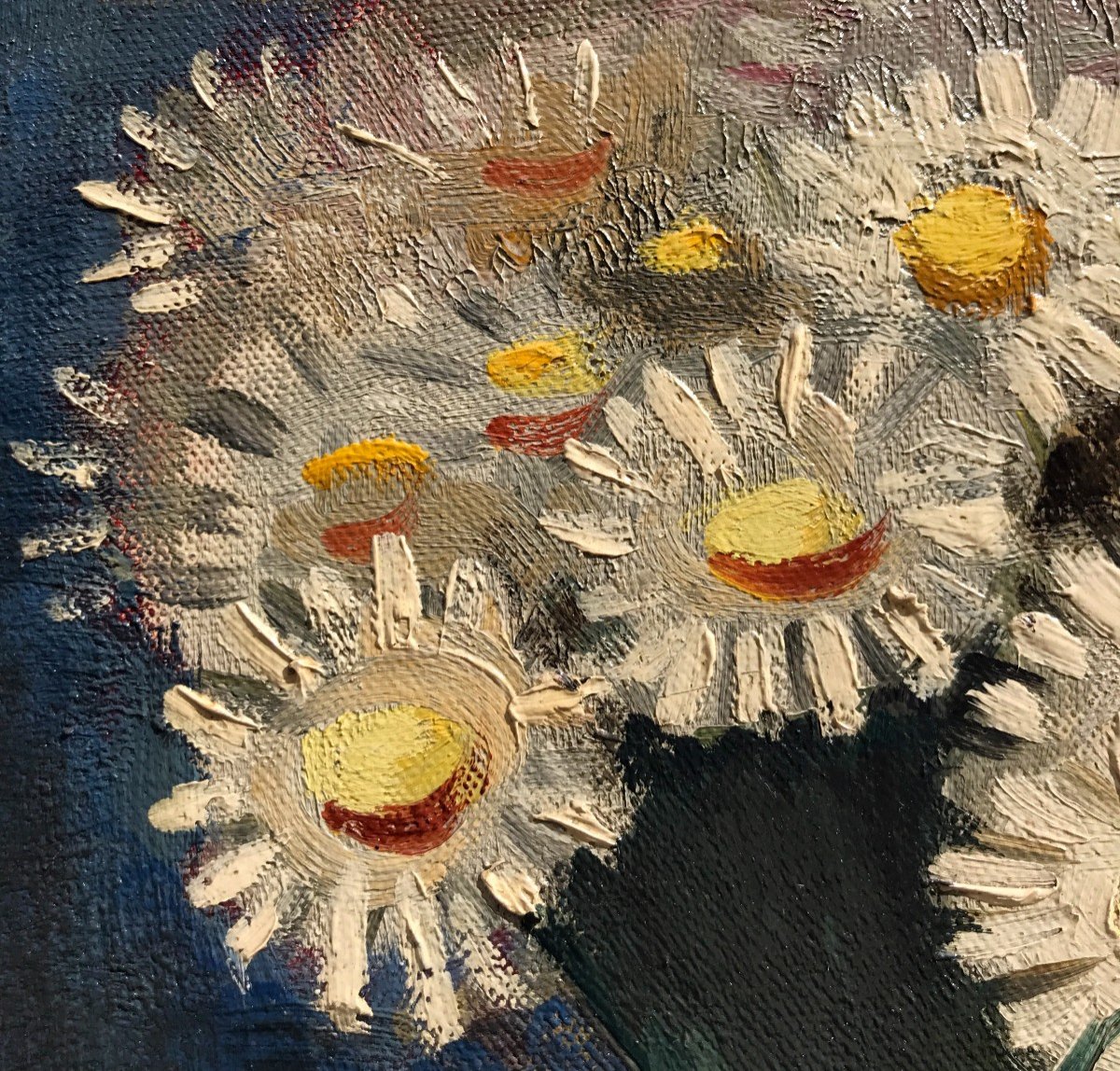 Madeleine Luka (1894-1989) daisies, 1937-photo-4