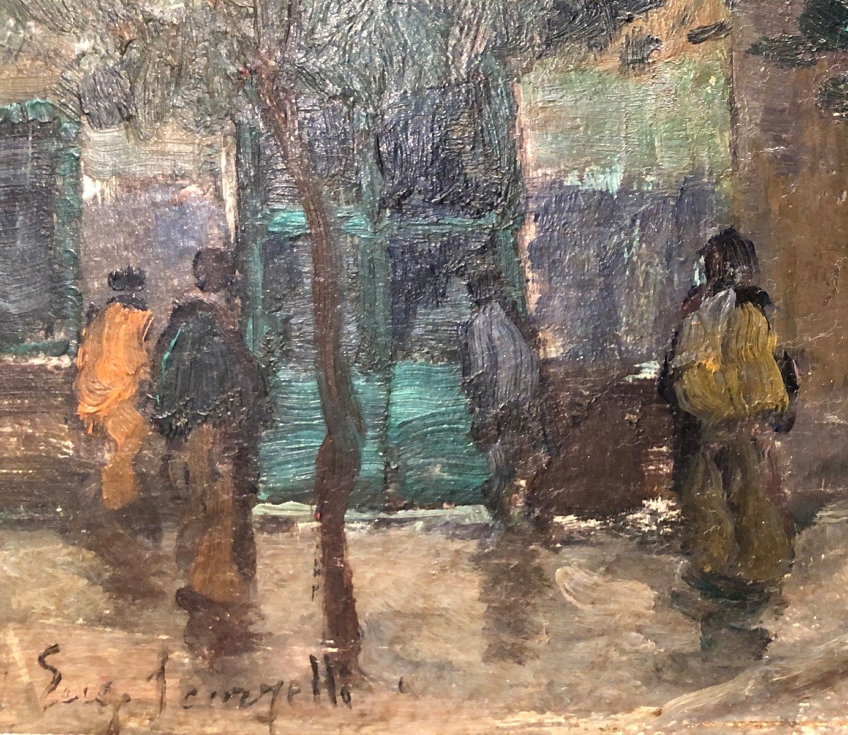 Eugenio Scorzelli (1890-1960) Paris View, Pendant-photo-4