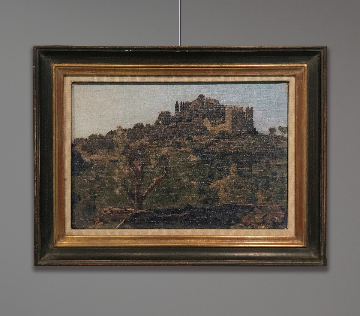 Georges Paul Leroux (1877-1957) Paysage Avec Ruines Du Château