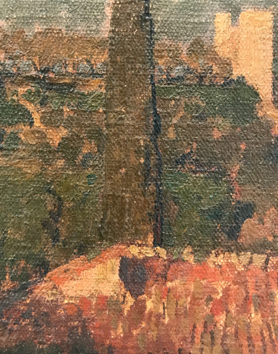 Georges Paul Leroux (1877-1957)  Paysage d'Italie-photo-1