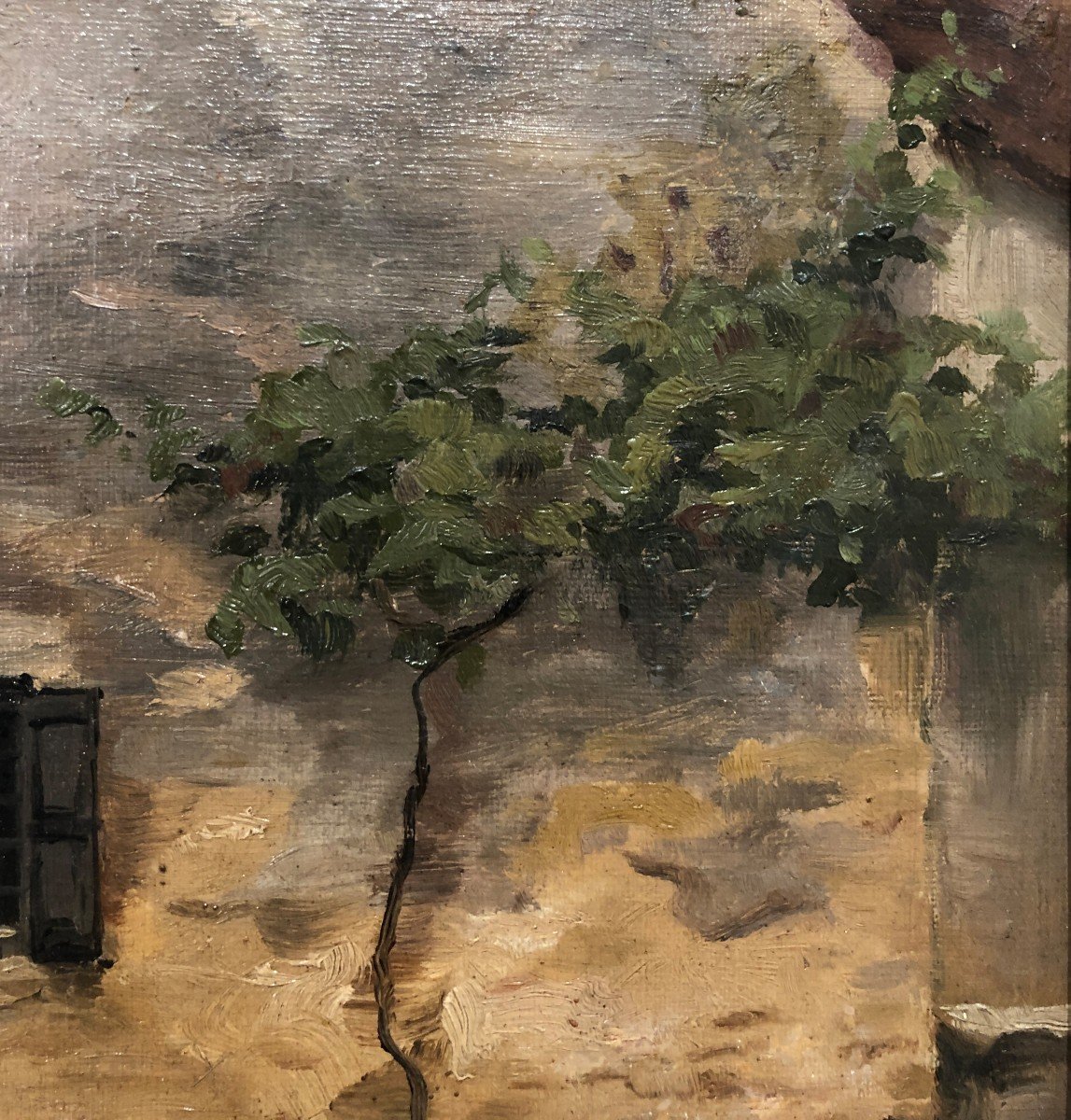 Charles Rouviere (1866-1924) Paysage, Lyon-photo-3