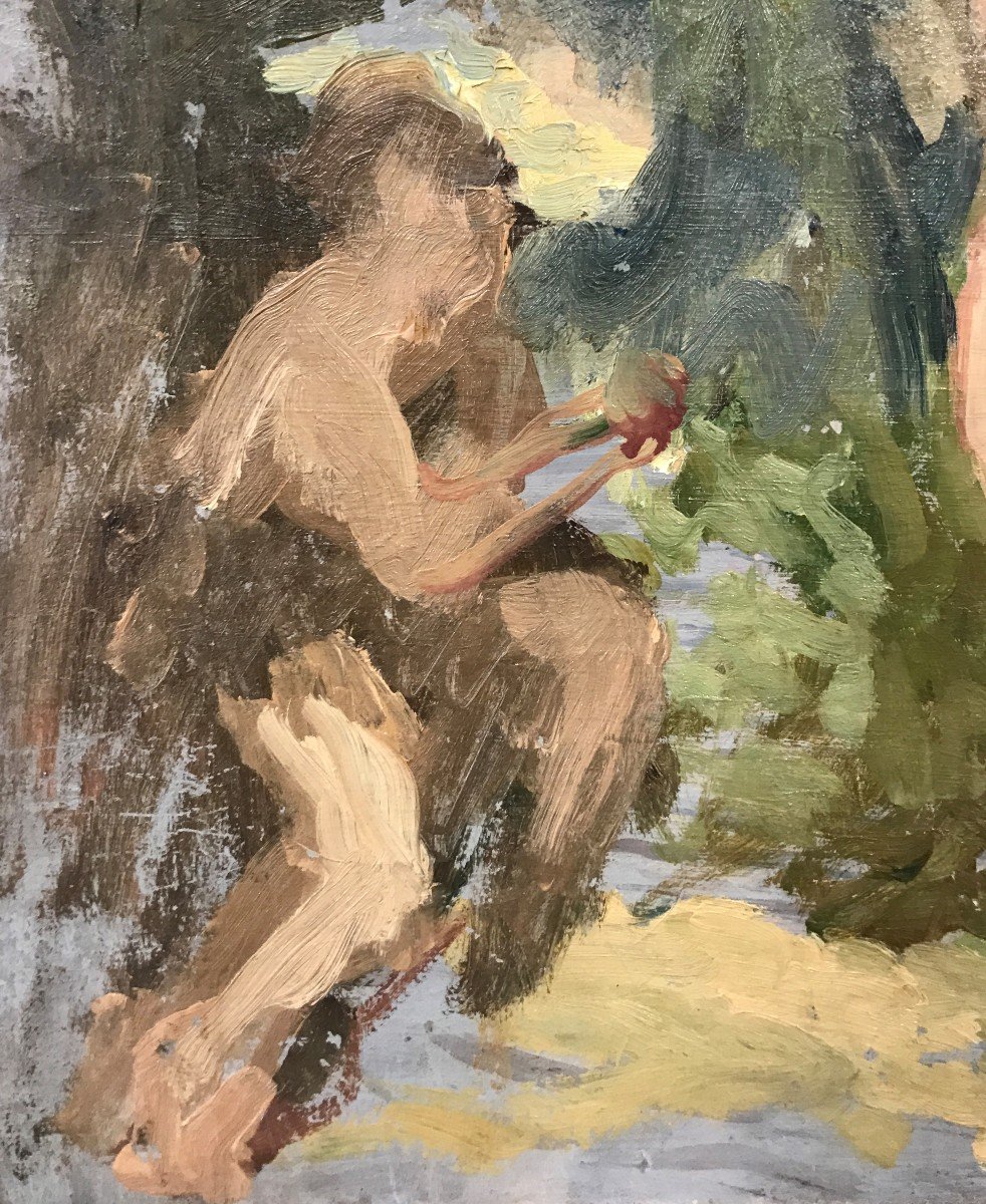 Medard Verburgh (1886-1957) Le Jugement (Esquisse)-photo-2