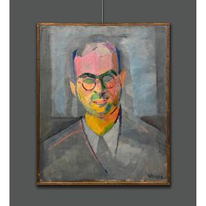 Claude Vanier (Simon Abramovitch, Le Havre, France, 1910-1958) Autoportrait