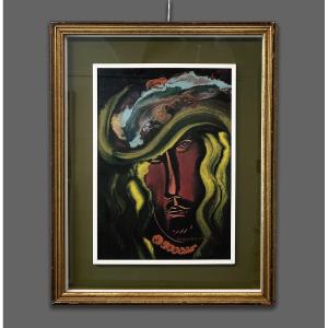 Giandante X (milan, 1899 – Castelleone, Italy, 1984) Portrait, 1973