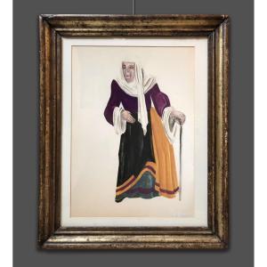 Gino Severini (1883–1966) Monna Sabatina, 1939, Study For The Comedy La Strega