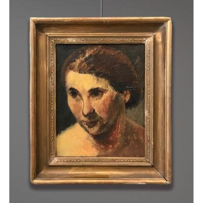 Artiste Du 20ème Siècle, Visage De Femme