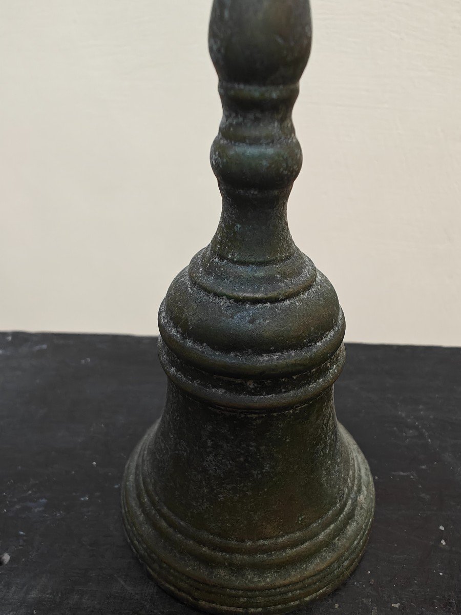 Cloche En Bronze - XVIIIe Siècle-photo-2