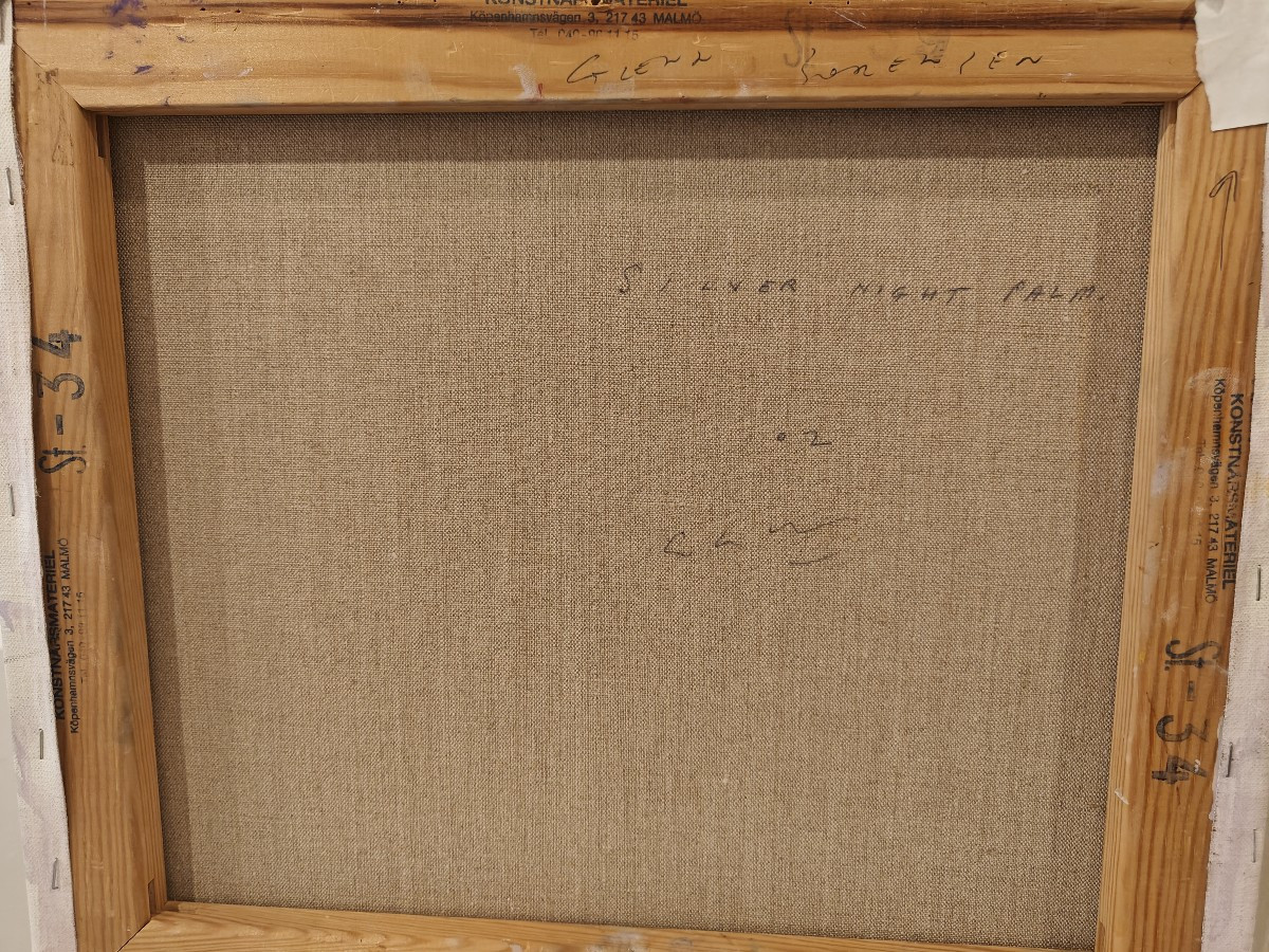 Glenn Sorensen - Huile Sur Toile - Signé Et Daté-photo-1