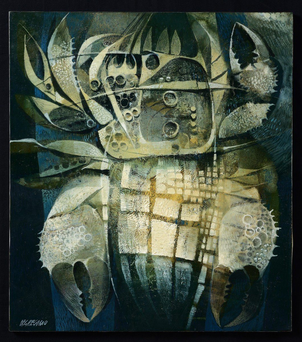 Giuseppe De Gregorio (1920-2007) Oil On Canvans  - 1975