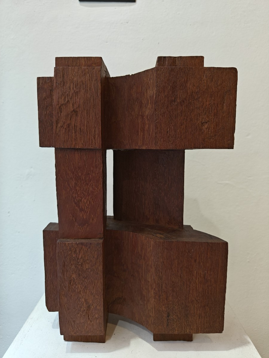 Abstract Wooden Sculpture-photo-2