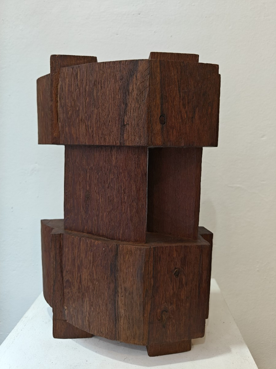 Abstract Wooden Sculpture-photo-3