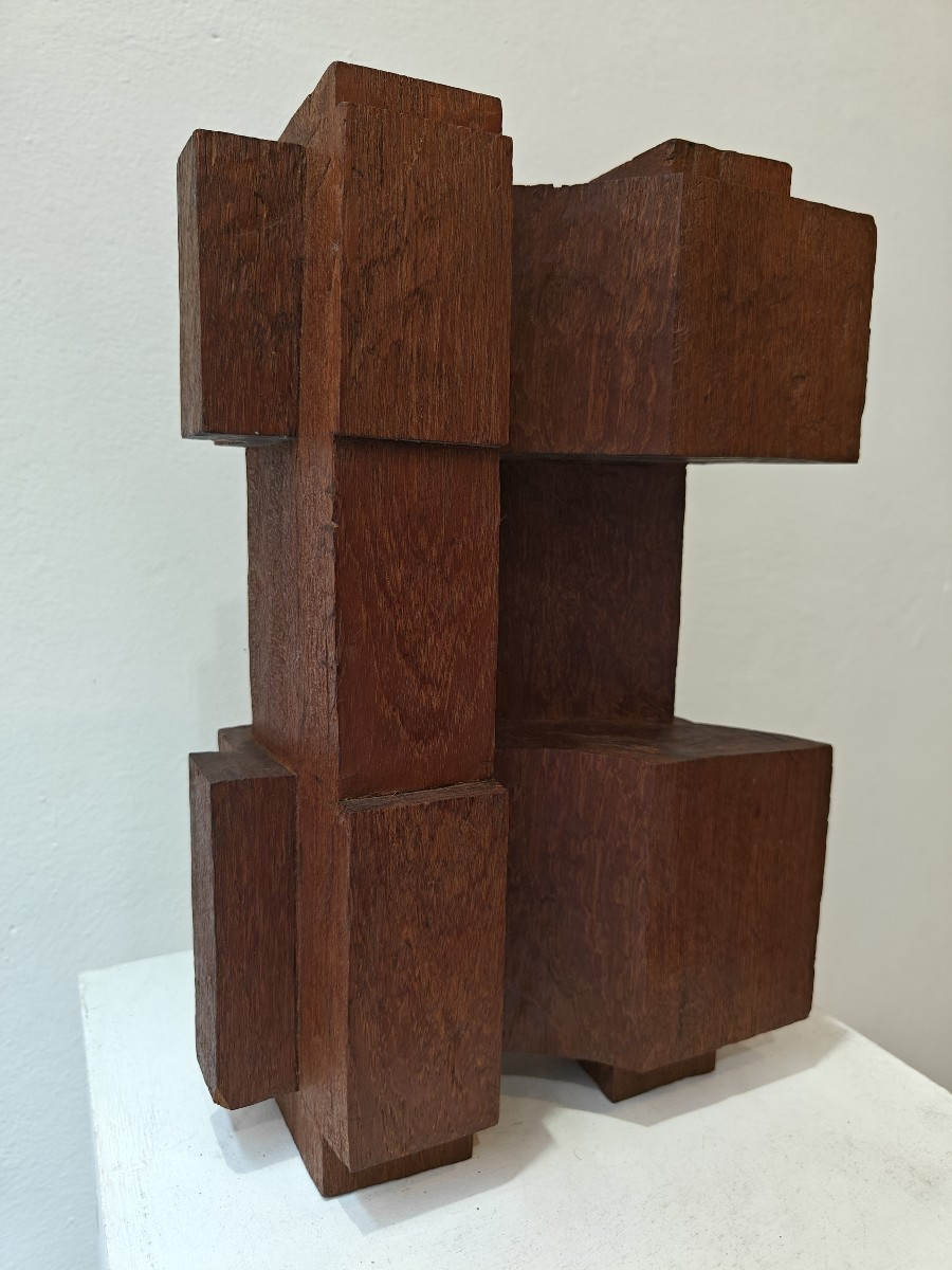 Abstract Wooden Sculpture