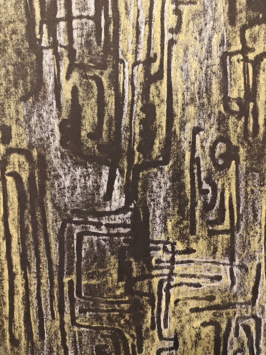 Mirko Basaldella (1910–1969) — Abstract Composition, 1953-photo-2