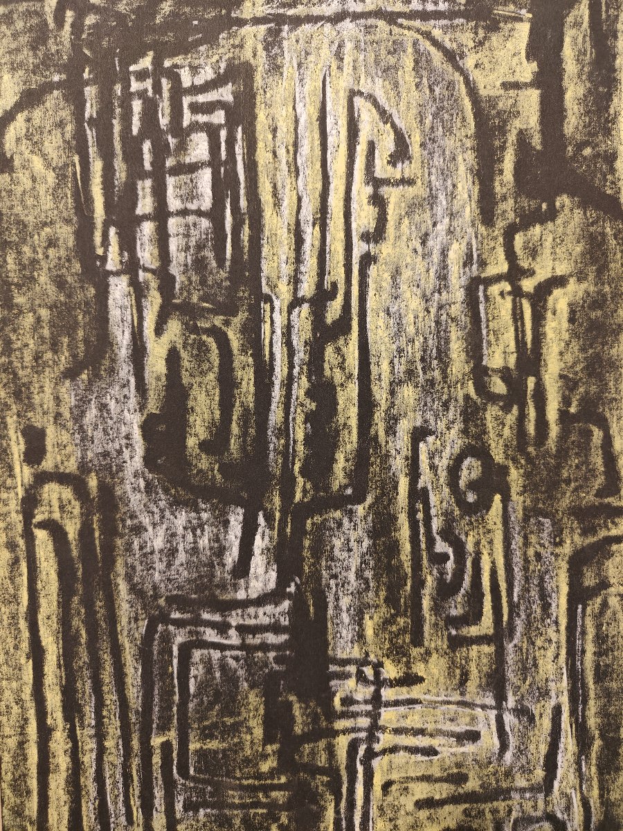 Mirko Basaldella (1910–1969) — Abstract Composition, 1953-photo-3