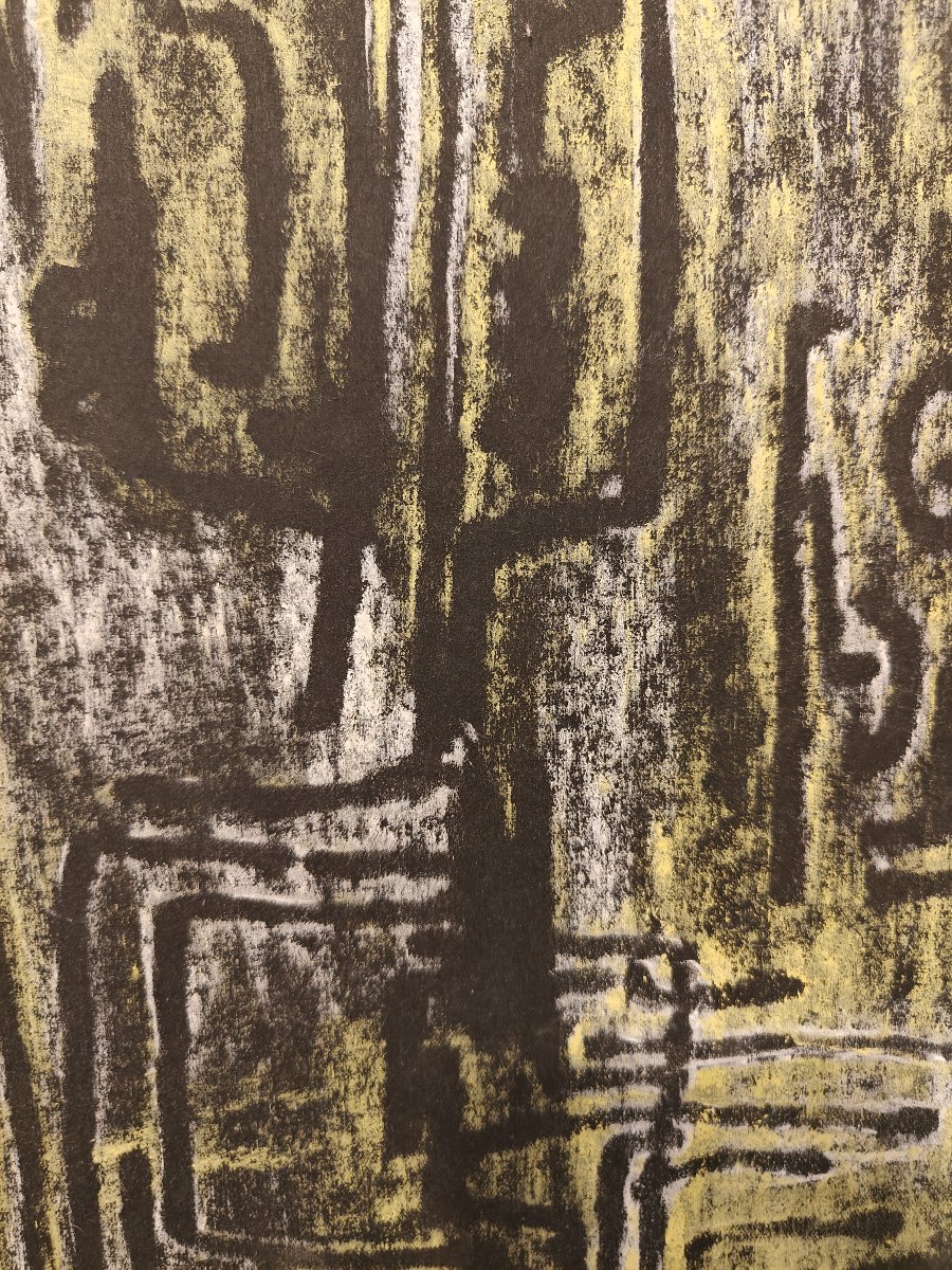Mirko Basaldella (1910–1969) — Abstract Composition, 1953-photo-2