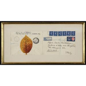 E.l.t. Mesens Collage And Ink