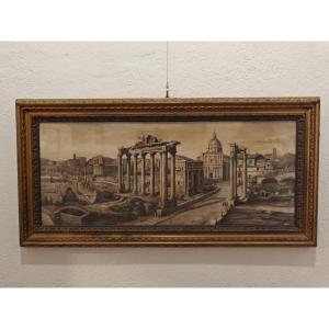 Grand dessin de Rome - vers 1930