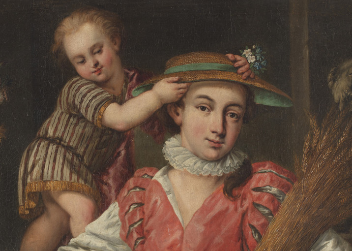 Allegory Of Summer, Venetian Master Of The XVIII Century-photo-3