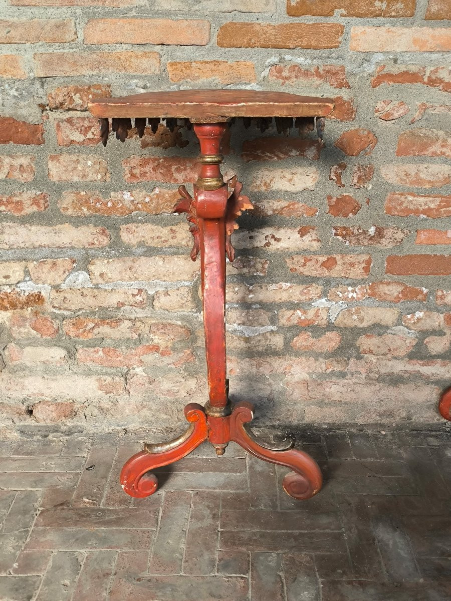 Pair de consoles, Venize XVIII siécle-photo-2