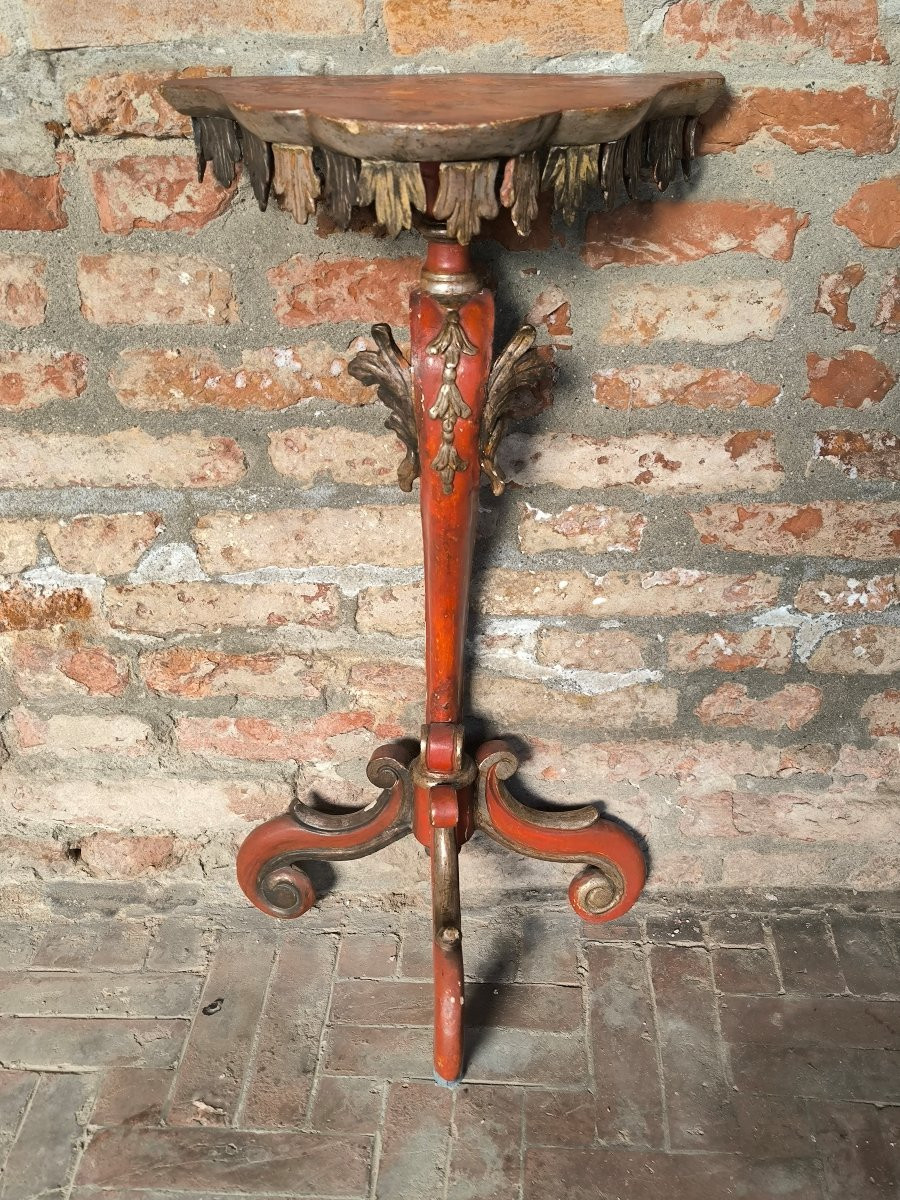 Pair de consoles, Venize XVIII siécle-photo-3