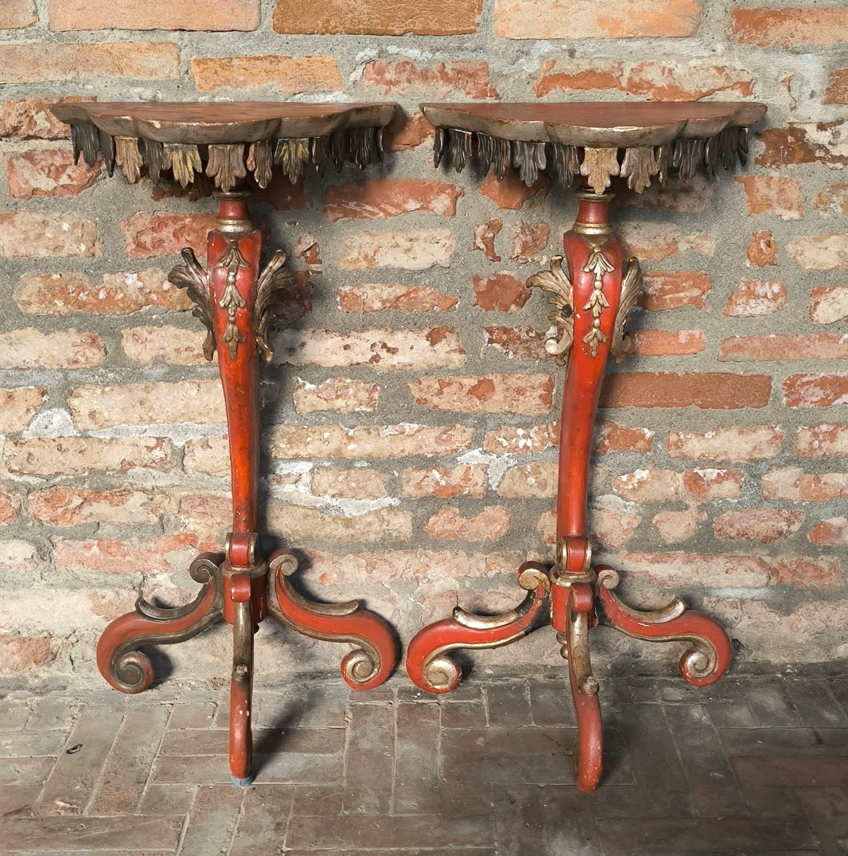 Pair de consoles, Venize XVIII siécle