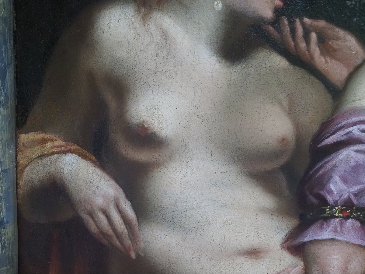 Attribué à Pietro Liberi, "Diana et Callisto"-photo-4