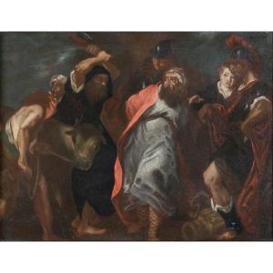 Scène historique, mort du consul Decius Mus