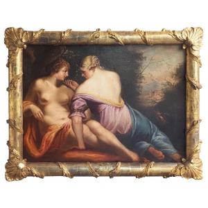 Attribué à Pietro Liberi, "Diana et Callisto"