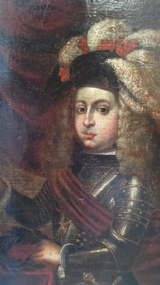 16th Century Painting Portraying A Young Nobleman (probably From The Royal Family)-photo-1