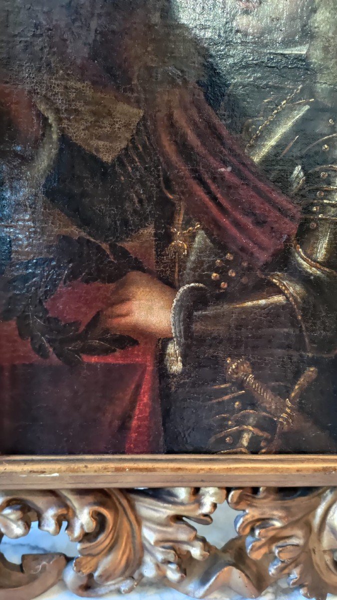 16th Century Painting Portraying A Young Nobleman (probably From The Royal Family)-photo-3