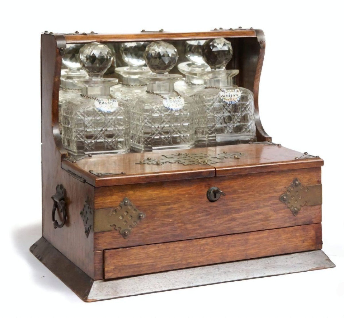 Cave à Liqueur Et Cigares En Bois. XIX ème