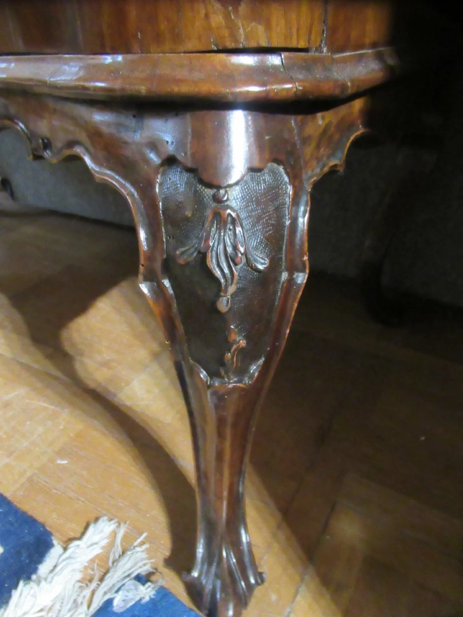 XVIII Century Local Wood Chest-photo-4