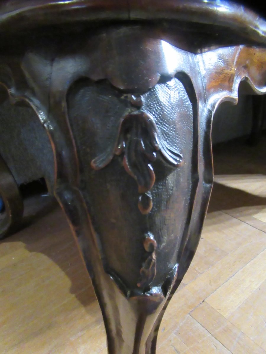 XVIII Century Local Wood Chest-photo-8