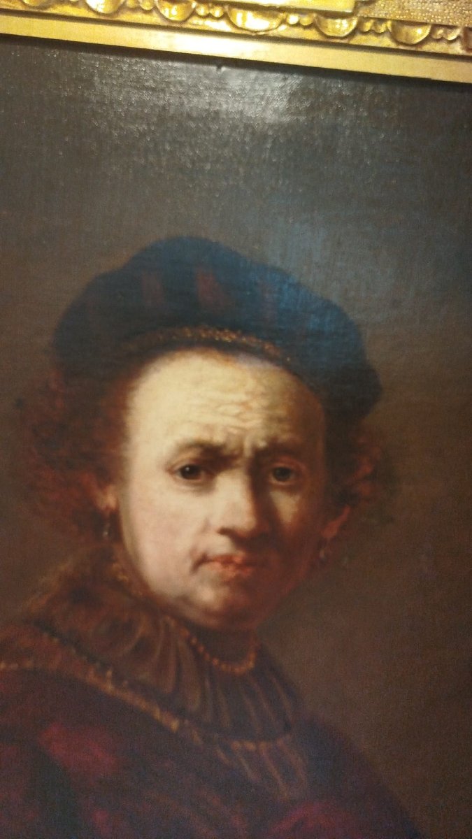 Autoportrait de Rembrandt, XIXe siècle-photo-2