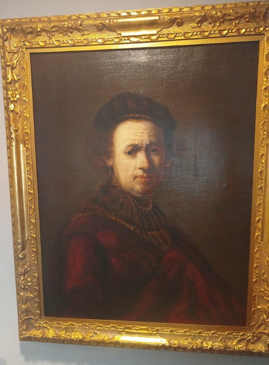 Autoportrait de Rembrandt, XIXe siècle-photo-3