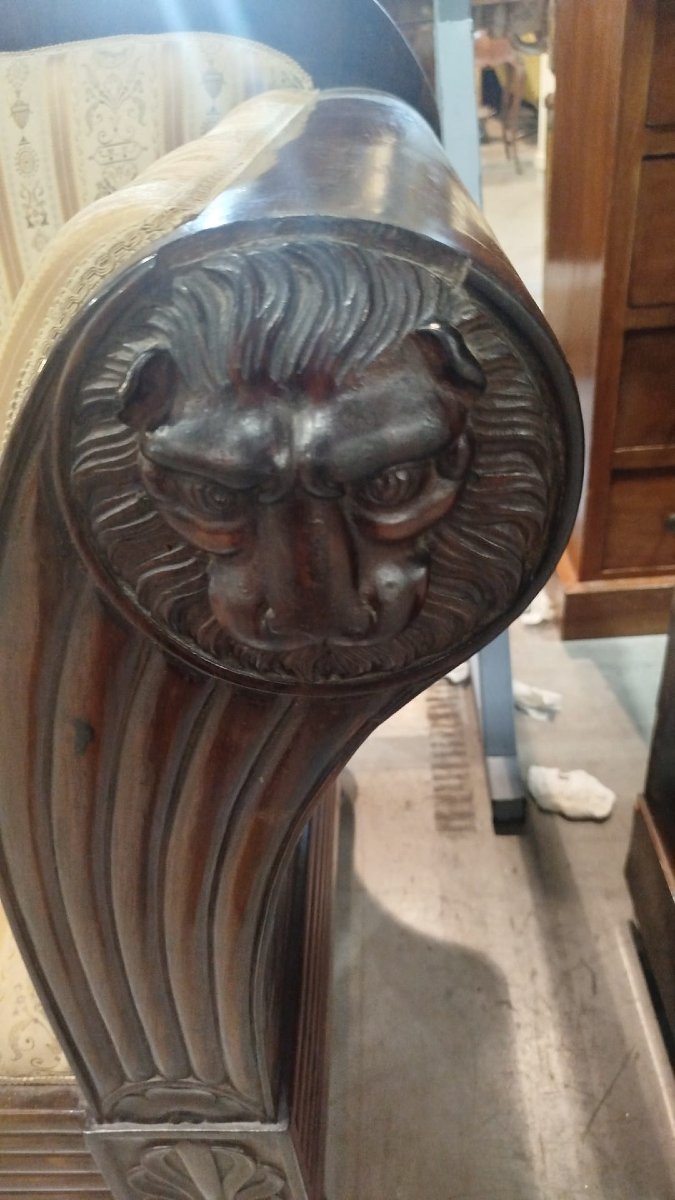 Canapé – Naples, début du XIXe siècle-photo-3