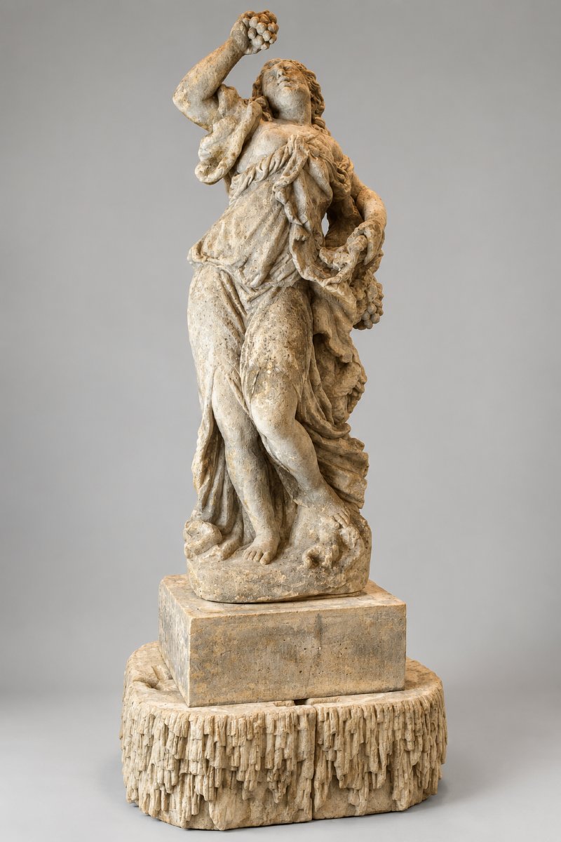 Statue en pierre du XVIIe siècle