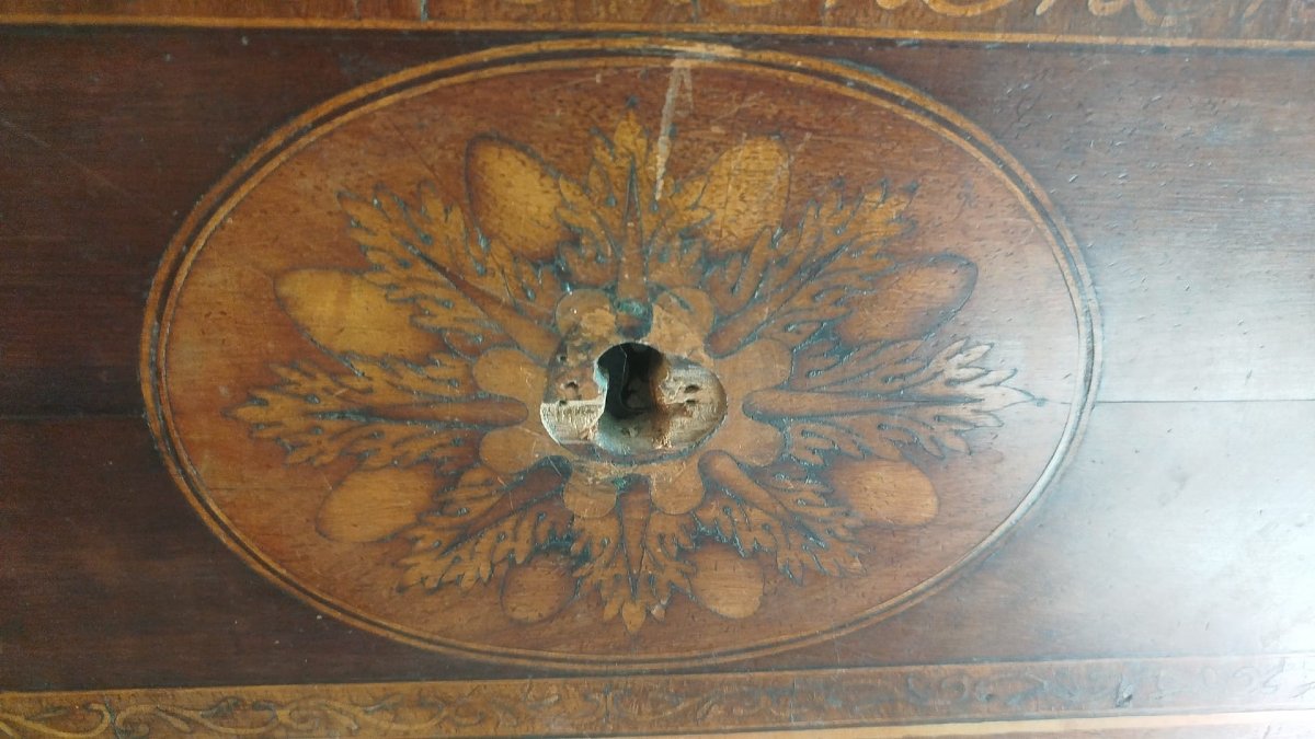 Neapolitan Bedside Table In The Louis XVI Style-photo-3