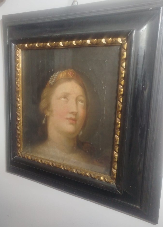 Portrait de femme, école napolitaine, XVIIIe siècle
