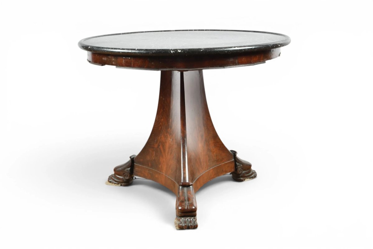 Elegant Mahogany Side Table 