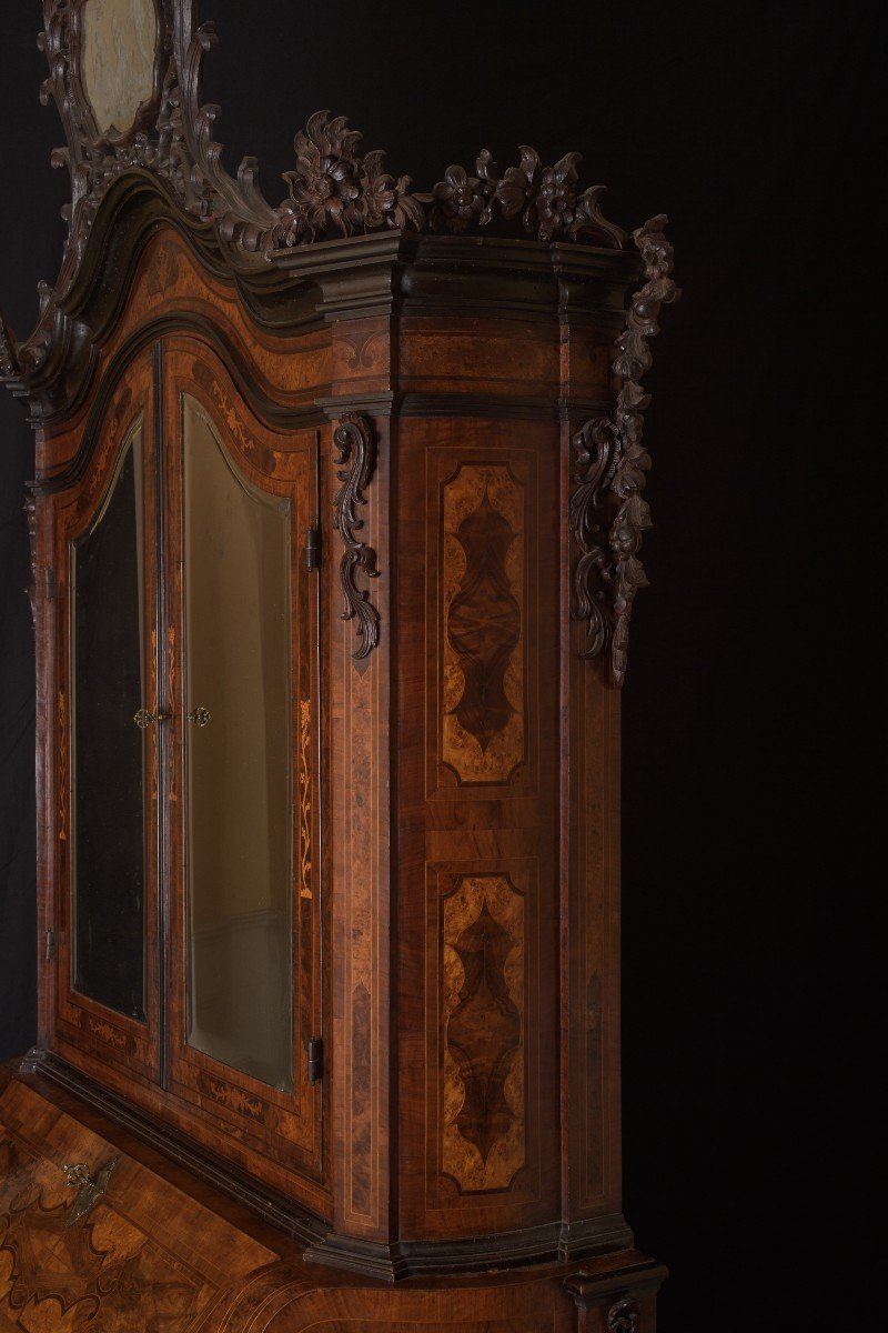 Important Venetian Louis XV Trumeau Mid 18th Century-photo-1