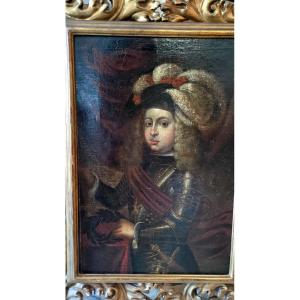 16th Century Painting Portraying A Young Nobleman (probably From The Royal Family)