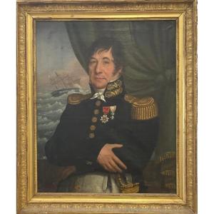 École française, début du XIXe siècle – Officier supérieur de la Marine