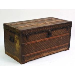 Malle de voyage Louis Vuitton – Début XXe siècle – avec sa clef