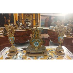 Important triptyque – Époque Napoléon III – XIXe siècle