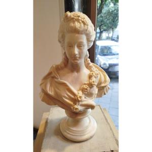 In The 18th-century Taste – “bust Of A Young Woman”