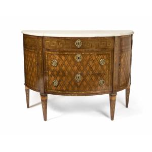 Important commode d’Italie du Nord – fin du XVIIIe siècle