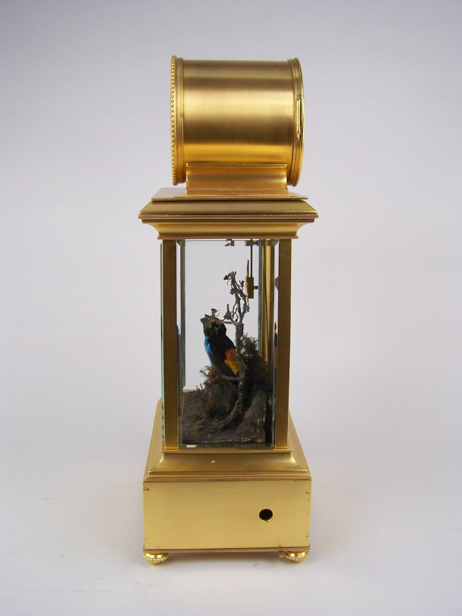 Singing Bird Clock From Bontems (paris) (automatic)-photo-2