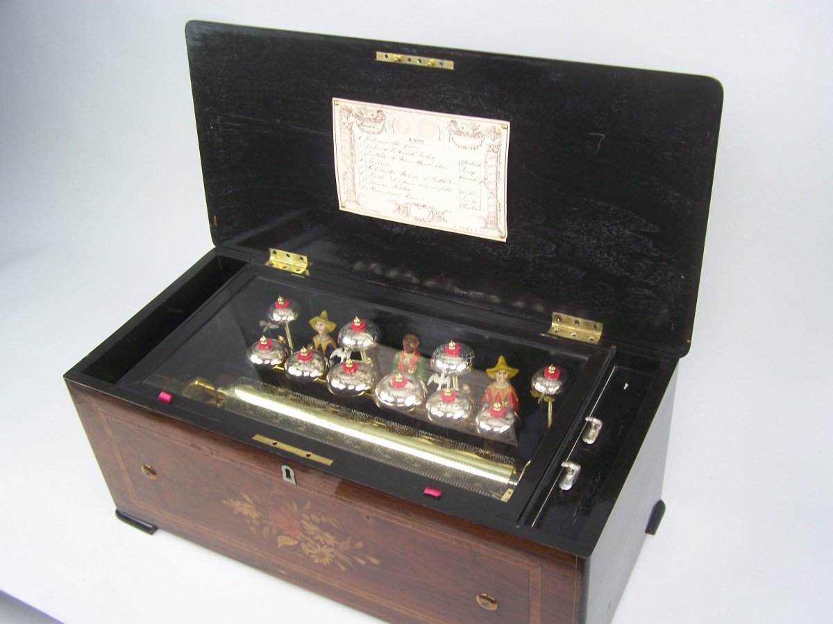 Grande Boîte à Musique  De Karrer Avec Automates-photo-2