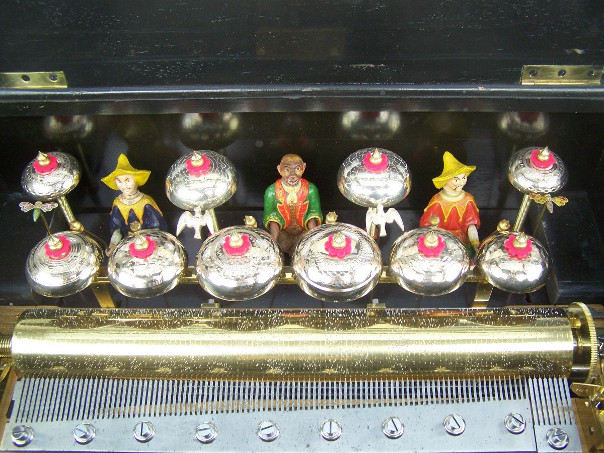 Grande Boîte à Musique  De Karrer Avec Automates-photo-7